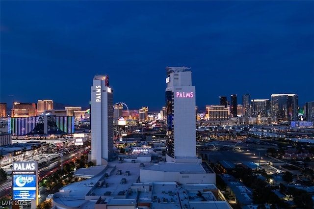 4381 Flamingo Rd Unit 2010, Las Vegas, NV 89103 - city view with a view of city lights