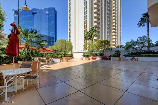 135 E Harmon Ave Unit 2721, Las Vegas, NV 89109 - view of patio / terrace with outdoor dining space