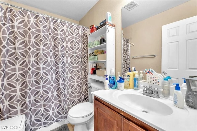 6068 Conroe Ct, Las Vegas, NV 89118 - full bathroom featuring vanity and a shower with curtain