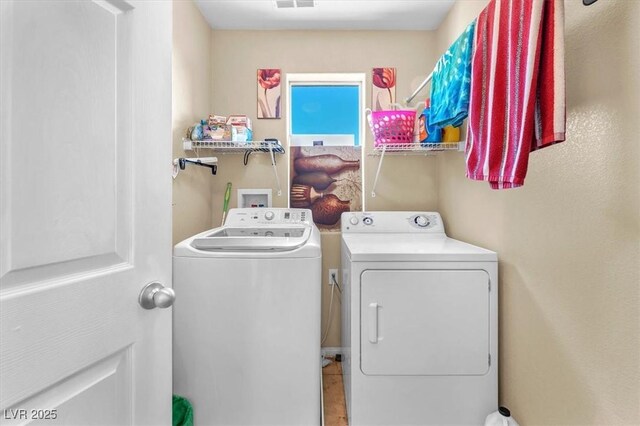 6068 Conroe Ct, Las Vegas, NV 89118 - laundry room featuring washing machine and dryer