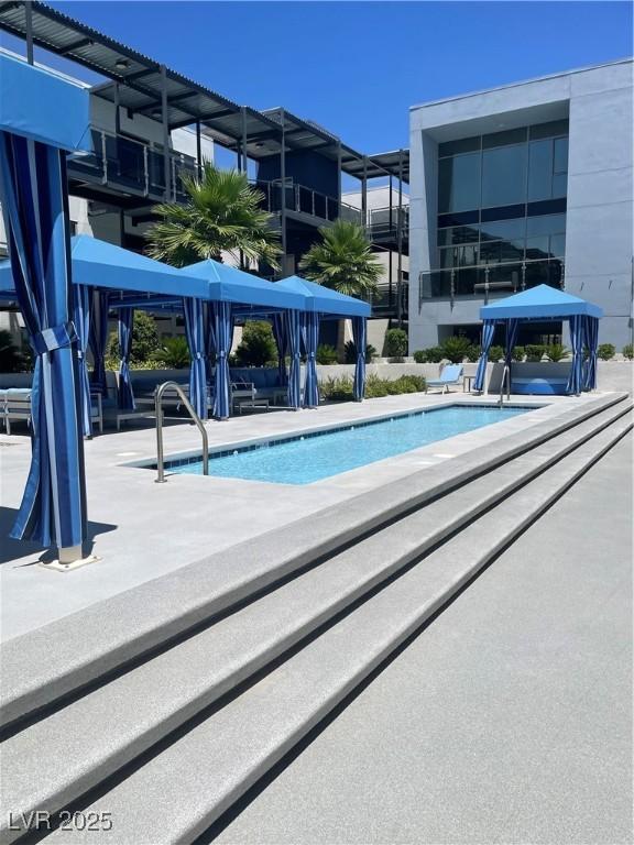8925 W Flamingo Rd Unit 105, Las Vegas, NV 89147 - community pool featuring a gazebo
