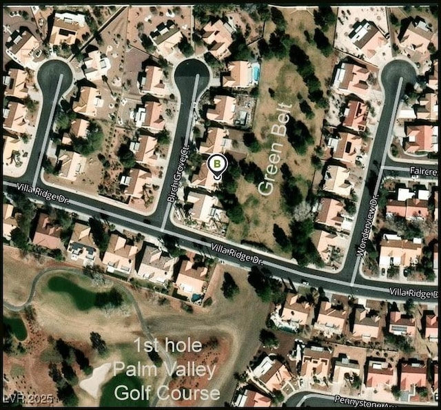 3104 Birch Grove Ct, Las Vegas, NV 89134 - aerial view of property's location