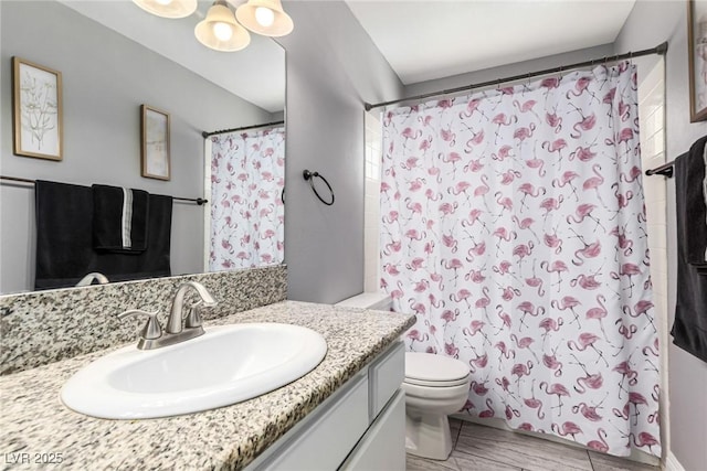 3158 Brockington Dr, Las Vegas, NV 89120 - bathroom with vanity and curtained shower