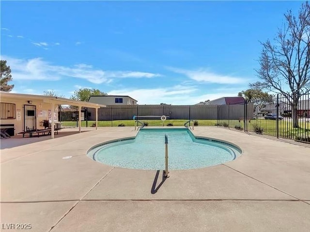 3785 Decade St, Las Vegas, NV 89121 - view of pool with a patio