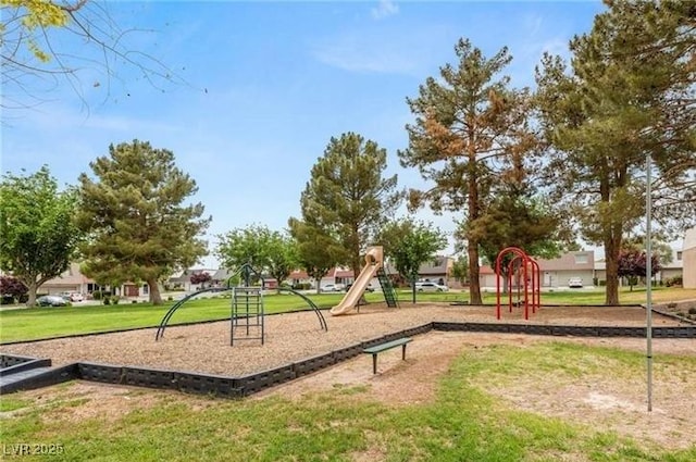 3785 Decade St, Las Vegas, NV 89121 - community play area with a yard