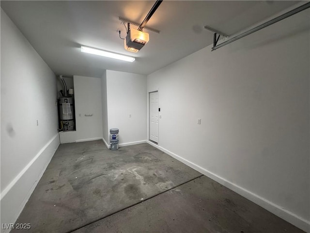 2653 Crystal Blue St, Laughlin, NV 89029 - garage with a garage door opener and water heater