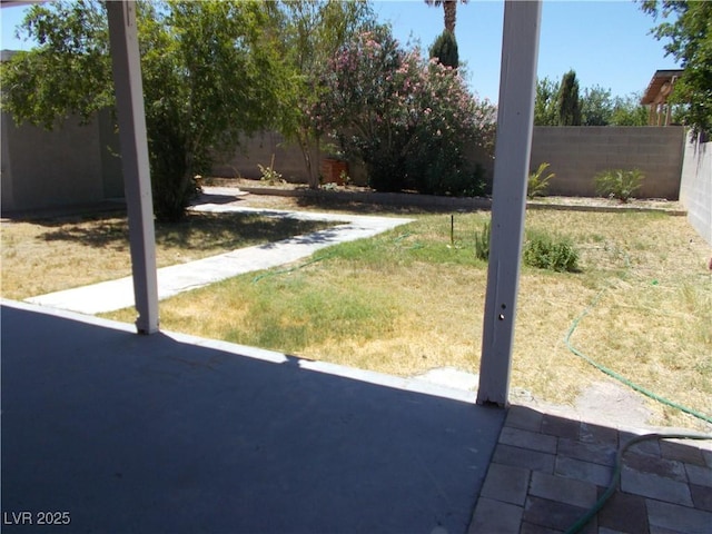 2211 Chipplegate Way N, Las Vegas, NV 89032 - view of yard with a patio area