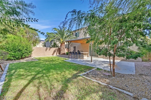 9044 Blue Raven Ave Unit R, Las Vegas, NV 89143 - view of yard featuring a patio