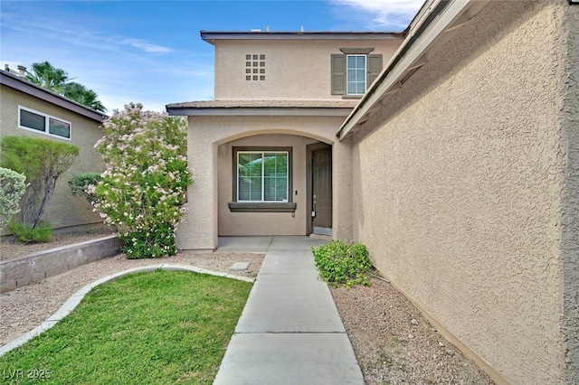 9044 Blue Raven Ave Unit R, Las Vegas, NV 89143 - entrance to property with stucco siding