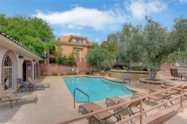 7856 Carysford Ave, Las Vegas, NV 89178 - community pool featuring a patio
