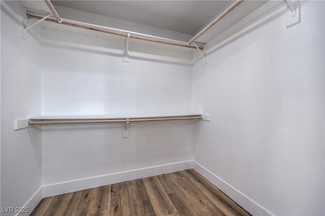 6420 Rosemount Ave, Las Vegas, NV 89156 - spacious closet with wood finished floors
