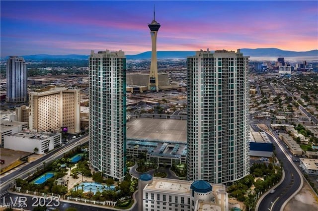 322 Karen Ave Unit 601, Las Vegas, NV 89109 - view of city with a mountainous background