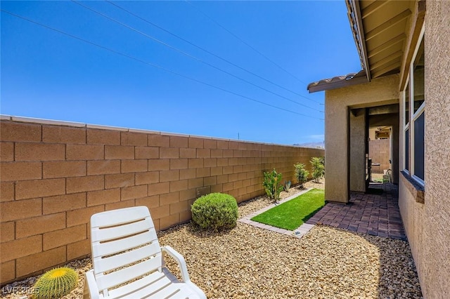 800 Rosewater Dr, Henderson, NV 89011 - fenced backyard featuring a patio area