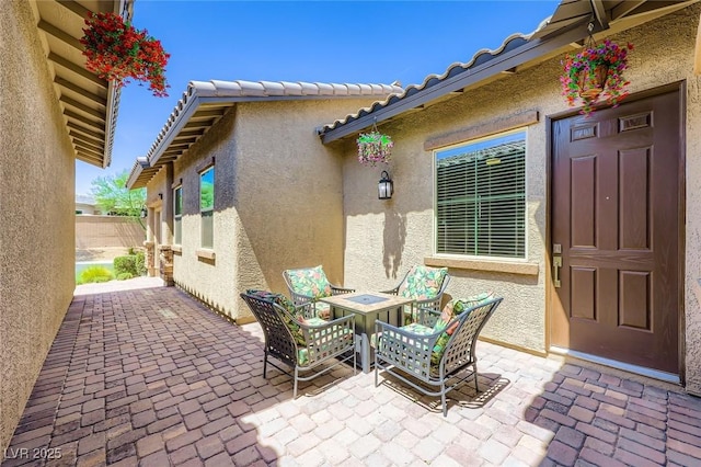 800 Rosewater Dr, Henderson, NV 89011 - view of patio / terrace
