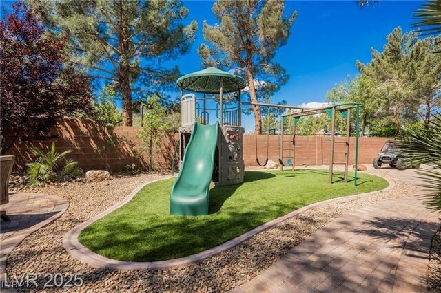 764 Ricota Ct, Henderson, NV 89012 - community playground featuring a fenced backyard