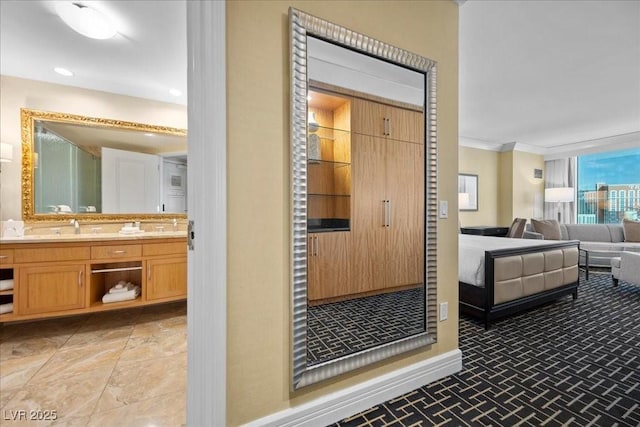 2000 N Fashion Show Dr Unit 3000, Las Vegas, NV 89109 - entrance to property featuring an outdoor living space and a sink