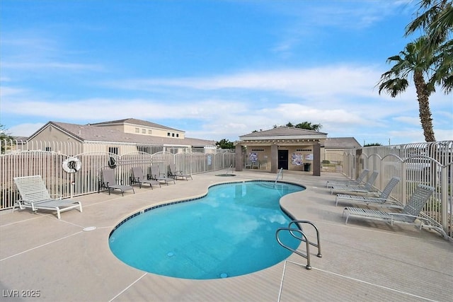 4708 Cohiba Way N, Las Vegas, NV 89031 - community pool featuring a patio area