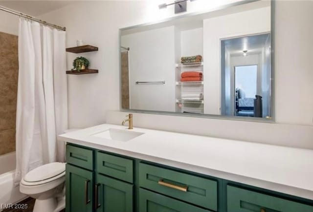 2200 S Fort Apache Rd Unit 2217, Las Vegas, NV 89117 - full bath with vanity and shower / bathtub combination with curtain