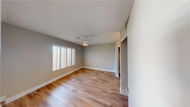 8070 W Russell Rd Unit 1046, Las Vegas, NV 89113 - spare room featuring a ceiling fan and light wood-type flooring