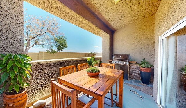 8070 W Russell Rd Unit 1046, Las Vegas, NV 89113 - view of patio / terrace featuring outdoor dining area and a grill