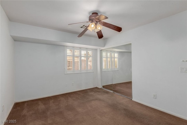 1054 Broomfield Dr, Henderson, NV 89074 - carpeted spare room featuring ceiling fan and baseboards