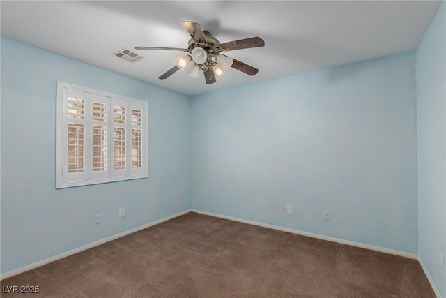 1054 Broomfield Dr, Henderson, NV 89074 - carpeted empty room featuring ceiling fan and baseboards