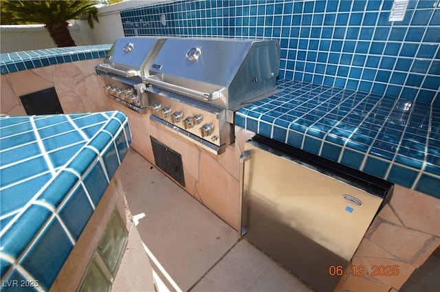7889 Rancho Mirage Dr, Las Vegas, NV 89113 - view of patio featuring area for grilling