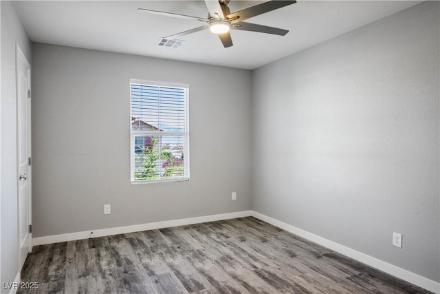 7990 Formitch Ct, Las Vegas, NV 89166 - spare room with wood finished floors and a ceiling fan