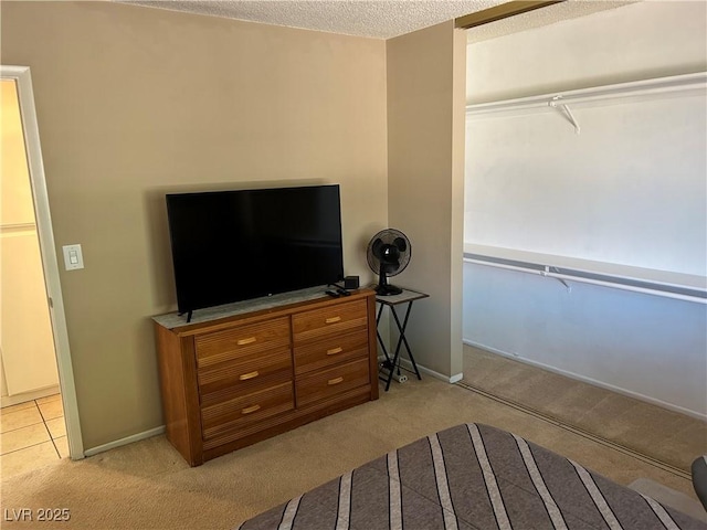 1866 Camino Verde Ln, Las Vegas, NV 89119 - bedroom with light colored carpet and a textured ceiling