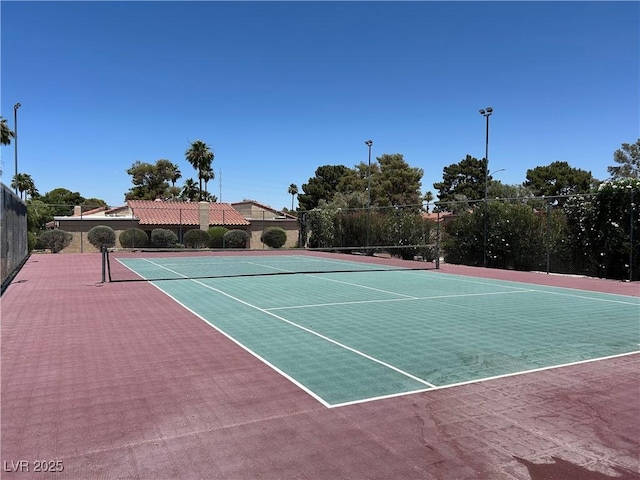 1866 Camino Verde Ln, Las Vegas, NV 89119 - view of tennis court featuring community basketball court