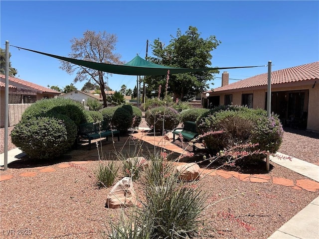 1866 Camino Verde Ln, Las Vegas, NV 89119 - view of yard featuring a patio