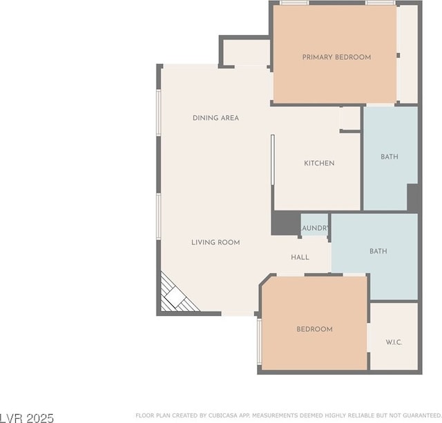 3451 Desert Cliff St Unit 103, Las Vegas, NV 89129 - view of property floor plan