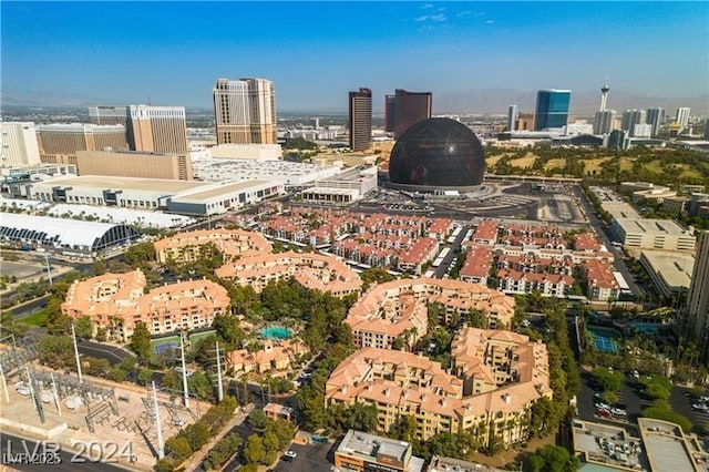 230 E Flamingo Rd Unit 229, Las Vegas, NV 89169 - aerial view of property and surrounding area with nearby urban area