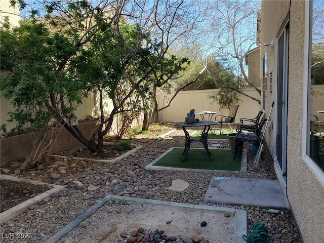 9022 Sosa Creek Ave, Las Vegas, NV 89149 - fenced backyard featuring a patio