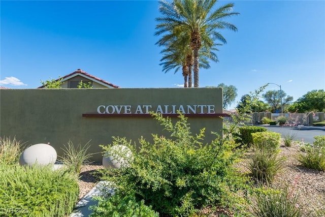 6740 Arctic Breeze St, North Las Vegas, NV 89084 - view of community sign
