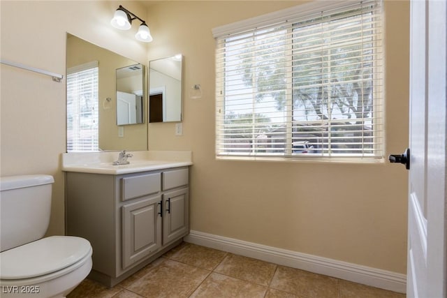 6740 Arctic Breeze St, North Las Vegas, NV 89084 - bathroom with vanity and tile patterned floors