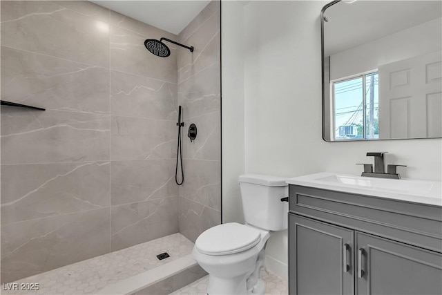 5617 Reiter Ave, Las Vegas, NV 89108 - full bathroom featuring vanity and tiled shower