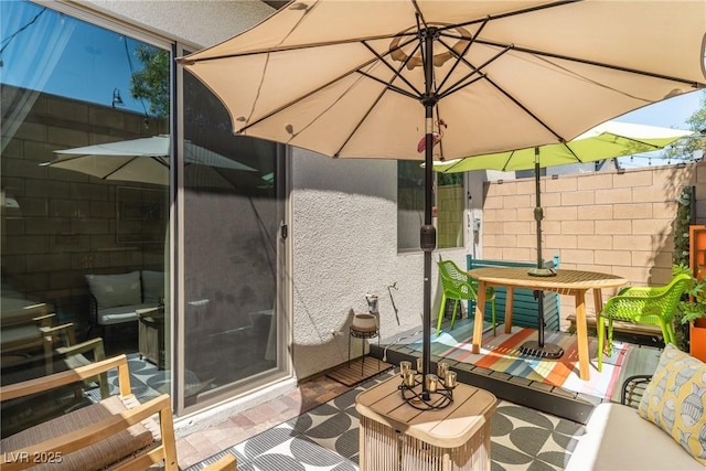 2530 Catallo St, Henderson, NV 89044 - view of patio with outdoor dining space