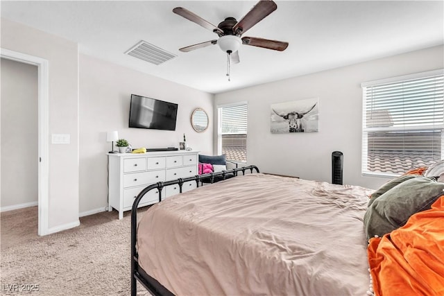 4332 Stardusk Falls Ave, North Las Vegas, NV 89084 - bedroom with carpet flooring and ceiling fan