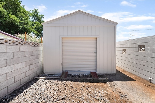 5617 Alfred Dr, Las Vegas, NV 89108 - garage featuring a shed