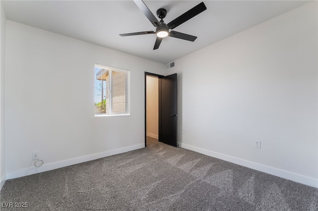 5617 Alfred Dr, Las Vegas, NV 89108 - carpeted spare room with a ceiling fan and baseboards