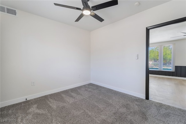 5617 Alfred Dr, Las Vegas, NV 89108 - carpeted empty room with a ceiling fan