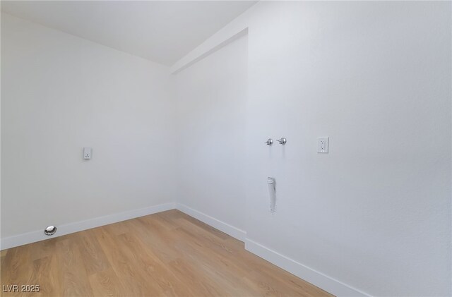 5617 Alfred Dr, Las Vegas, NV 89108 - spare room with baseboards and light wood-type flooring