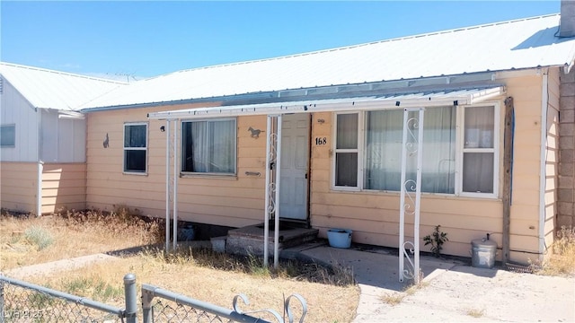 168 Lilith Ave, Pioche, NV 89043 - bungalow featuring a metal roof