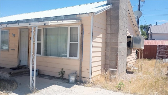 168 Lilith Ave, Pioche, NV 89043 - view of front of home with a metal roof