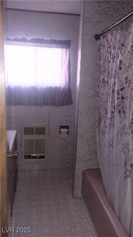 168 Lilith Ave, Pioche, NV 89043 - full bathroom featuring shower / bathtub combination with curtain