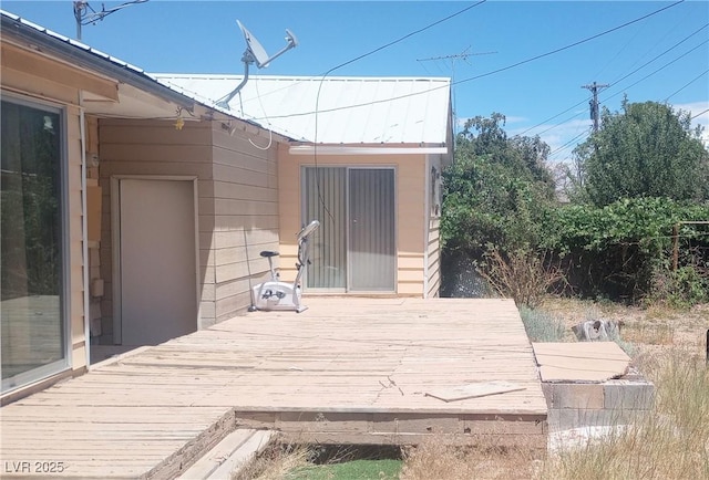 168 Lilith Ave, Pioche, NV 89043 - view of wooden terrace