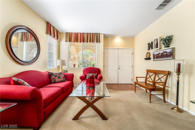 532 Kavanagh Pl, Las Vegas, NV 89123 - carpeted living room featuring baseboards