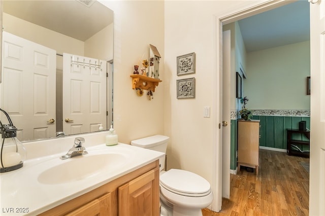 532 Kavanagh Pl, Las Vegas, NV 89123 - bathroom featuring wood finished floors and vanity