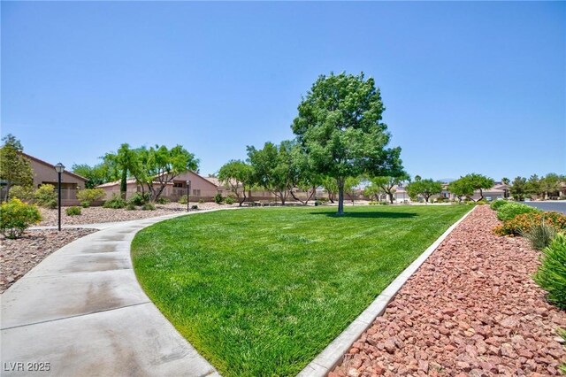 7816 Glowing Peak St, Las Vegas, NV 89131 - view of green lawn
